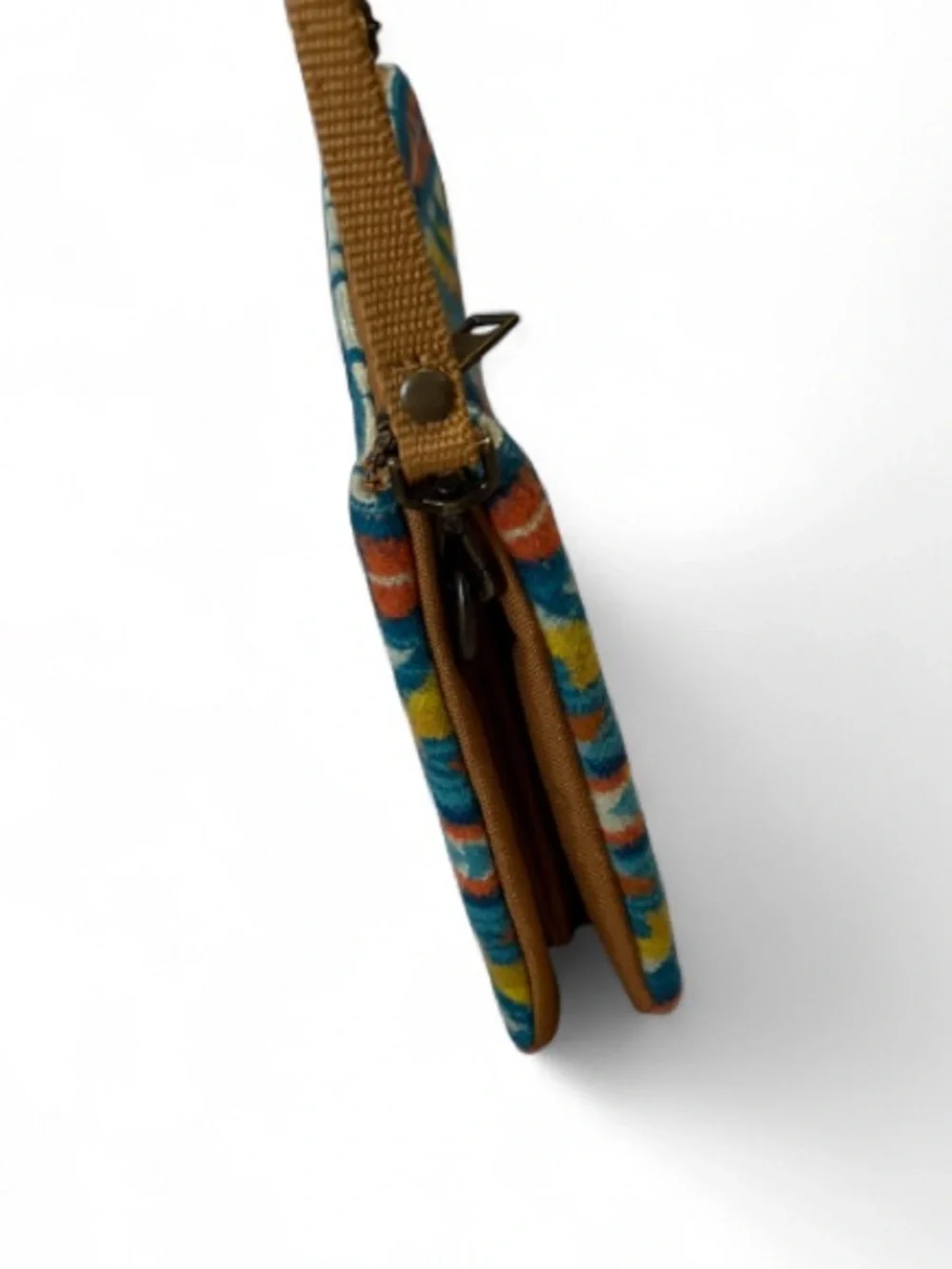 Pendleton Turquoise Alto Mesa Three Pocket Crossbody Bag